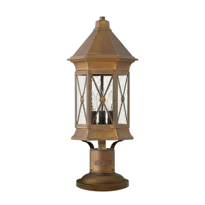 Pitic pentru exterior Brighton 3 Light Pedestal