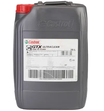 Ulei motor CASTROL GTX UltraClean A3 B4 10W40 20L 20L