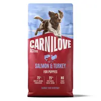 Carnilove Active Dog Dry Salmon & Turkey Puppies 12 kg