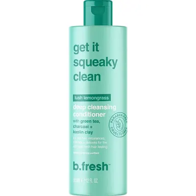 Balsam pentru par gras cu ceai verde si carbune activ Get It Squeaky Clean, 335ml, B.fresh