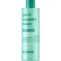 Balsam pentru par gras cu ceai verde si carbune activ Get It Squeaky Clean, 335ml, B.fresh