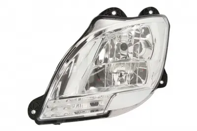Far stanga (H1 H7 LED PY21W, manual, cu lumina de zi, culoare insert: crom platinat, culoare indicator: transparent) potrivit DAF CF, XF 106 10.12