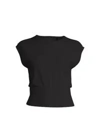 Tricou Casall Seamless Graphic Rib, respirabil, fără cusături, elastic