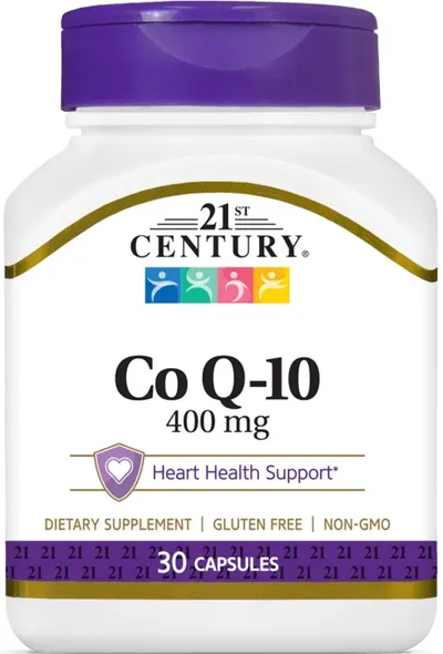CoQ-10, 400 mg, 30 capsule, 21st Century