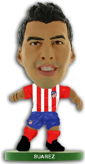 Figurină Creative Toys Sports: Soccerstarz - Atletico Madrid Luis Suarez Home Kit, 5 cm