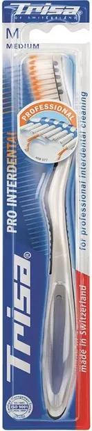 Trisa Periuţă de dinţi Pro interdental, medium