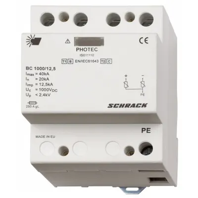 Descarcator PHOTEC BC 1000/12,5+contact auxiliar