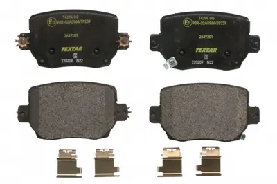 Set placute frana Spate potrivit TESLA MODEL 3, MODEL Y Electric 01.17