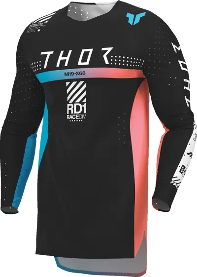 Tricou atv cross copii Thor Sportmode Synth, culoare negru, marime YXL