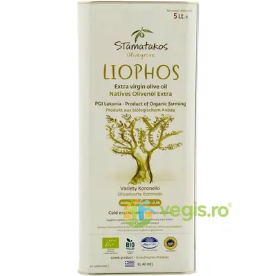 Ulei de Masline Extravirgin Liophos Ecologic/Bio 5L