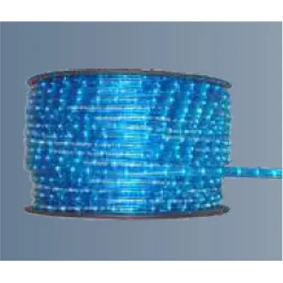 Tub Luminos 2 Canale Albastru cu Becuri