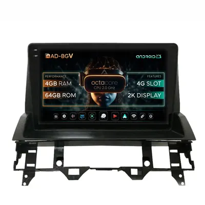 Navigatie Mazda 6 (2002-2008), Android, V-Octacore 4GB RAM + 64GB ROM, 10.36 Inch - AD-BGV10004+AD-BGRKIT321V2