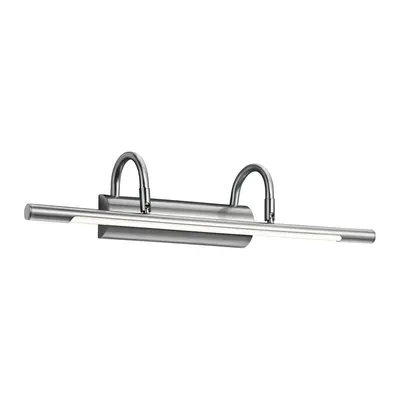 Aplică de perete argintie LED Cuadro – Trio