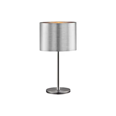 Table luminaire Saganto Pro E27 60W nickel-matt/silver
