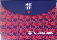 Dosar cu butoane Back Me Up FC Barcelona - A4