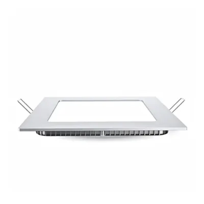 Downlight LED Premium Panel 6W - pătrat 3000K, 420lm, 120°