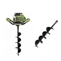 Motoburghiu Pamant Procraft GD68 - Putere 3 CP + 2 burghie 100mm, 200 mm