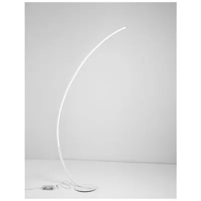 Lampa podea PREMIUM Nisipiu Alb Aluminiu & Acrylic LED 30 Wat 230 Volt 1580Lm 3000K IP20