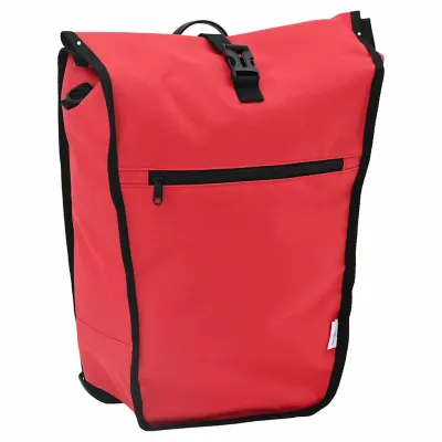 vidaXL Geantă de bicicletă Roșu 34 x 16 x 59 cm Poliester