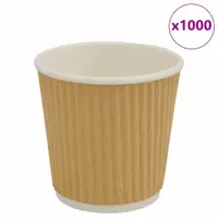 Gossi cesti de cafea din hartie 1000 buc 4oz 100ml maro