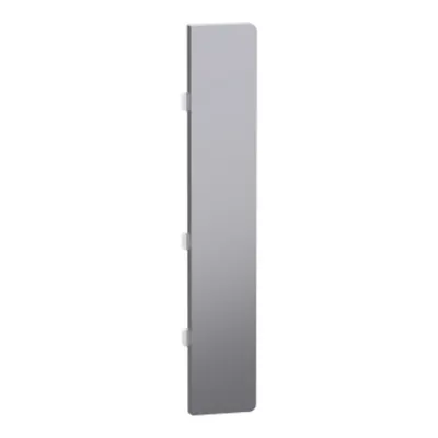 Clapeta 1/1 pentru Push buton KNX Dynamic Labeling System Design, otel inoxidabil