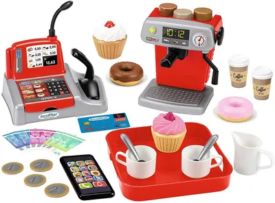 Set de joaca Ecoiffier Cafenea cu casa de marcat