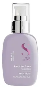 Alfaparf SDL Smooth Cremă netezitoare cu protecție termică pentru uscarea părului, 125 ml
