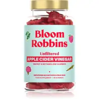 Bloom Robbins Energy & Metabolism Gummies Apple Cider Vinegar capsule moi masticabile pentru o bună digestie 286 g