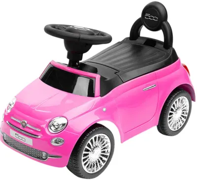 Mașină de călărit Caretero Toyz - Fiat 500, roz