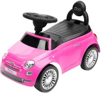 Mașină de călărit Caretero Toyz - Fiat 500, roz