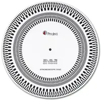 Disc stroboscopic Pro-Ject - Strobe It, negru/alb