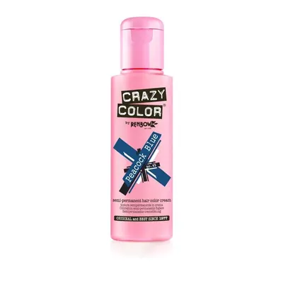 Vopsea semi-permanenta CRAZY COLOR - PEACOCK BLUE - no.45 - 100 ml