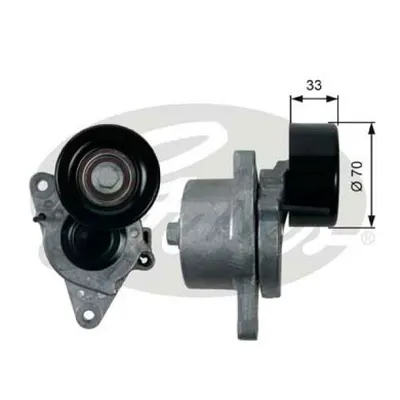 rola intinzator, curea transmisie GATES T39170