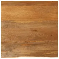 Gossi blat de masa contur organic 40x40x2,5 cm lemn masiv de mango