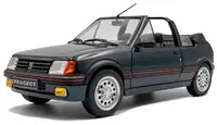 Model de colecție SOLIDO Moderne: Automobile - Peugeot 205 CTI, Metallic Green, 1986