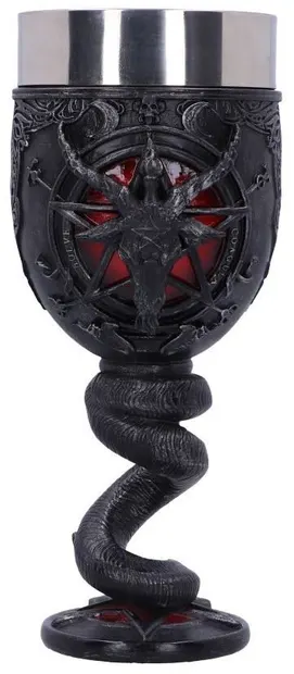 Pocal Nemesis Now Adult: Gothic - Baphomet (Red)