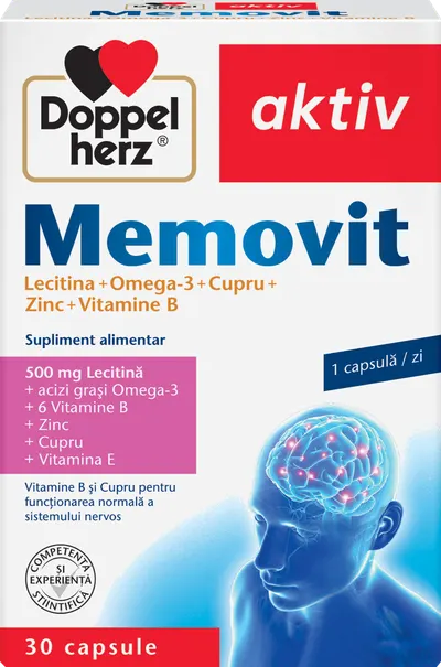 Memovit, 30 capsule, Doppelherz