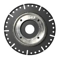 Disc brazat în vacuum pentru taiat Metal / PVC 125x22.2 (mm) - BIHUI-DCWMB5