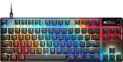 Tastatură mecanică SteelSeries - Apex Pro TKL Gen 3, OmniPoint, RGB, negru