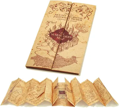Replica The Noble Collection Movies: Harry Potter - Marauder's Map
