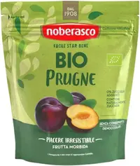 Prune bio, fără sâmburi, 200 g, Noberasco