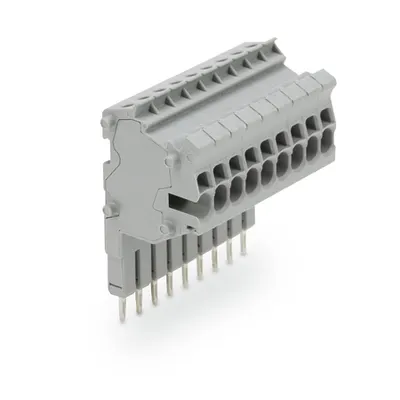 Modular TOPJOB®S connector; modular; for jumper contact slot; 9-pole; 1,50 mm²; gray