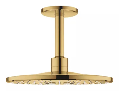 Dus fix Grohe SmartActive 310 mm, 26477GL0, montare pe tavan, 2 functii, 310 mm, necesita valva, Auriu lucios