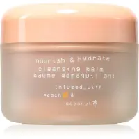Glow Hub Nourish & Hydrate lapte de curatare hidratant si hranitor cu extract de piersica 100 g