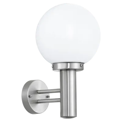 Lampa perete NISIA inox 220-240V,50/60Hz IP44