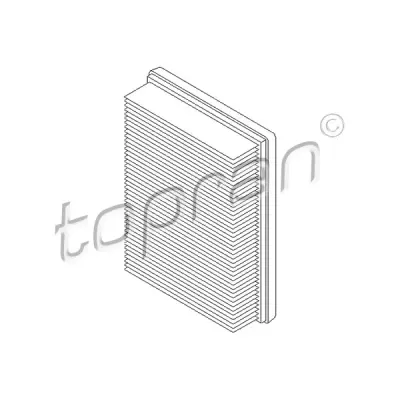 Filtru aer TOPRAN 206 613