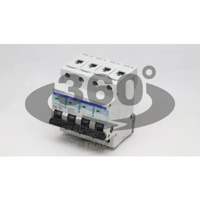 Siguranta automata, 4 poli, curba caracteristica C TDZ-4C-6 6A, 6kA