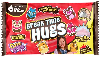 Prieten surpriză de pluș Candypops - Break Time Hugs, sortiment