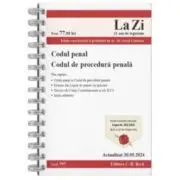 Codul penal si Codul de procedura penala. Actualizat la 30. 09. 2024