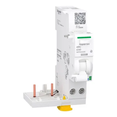 Acti9 Active AFDD, Bloc auxiliar detectie arc electric cu Powertag, 25A, pentru iC60 2P